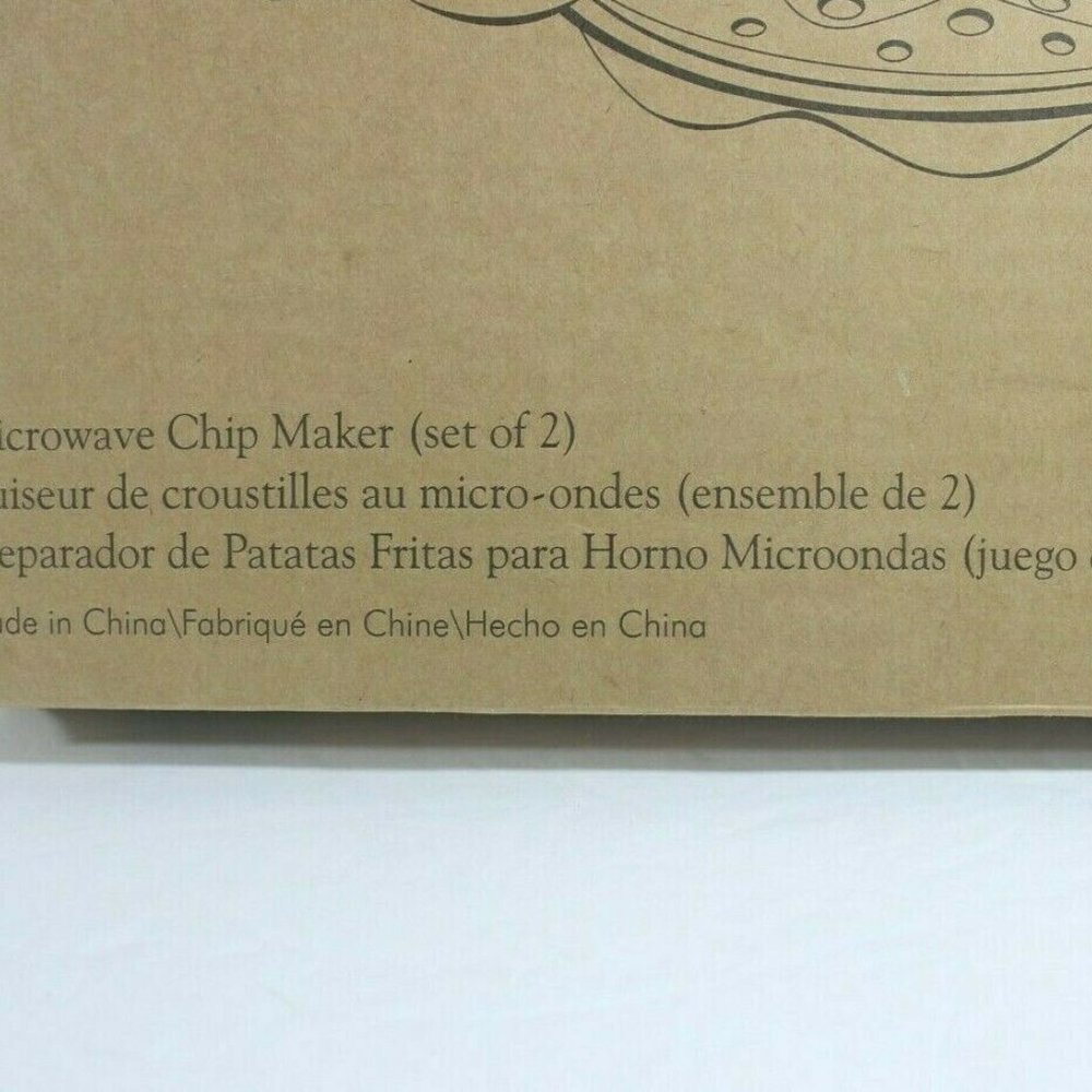 Pampered Chef chip maker 1241 silicone microwave - Picture 5 of 5